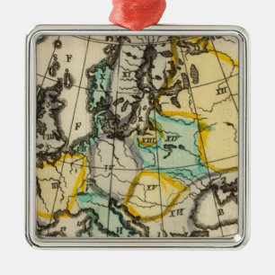 Ornement En Métal L'Europe 51