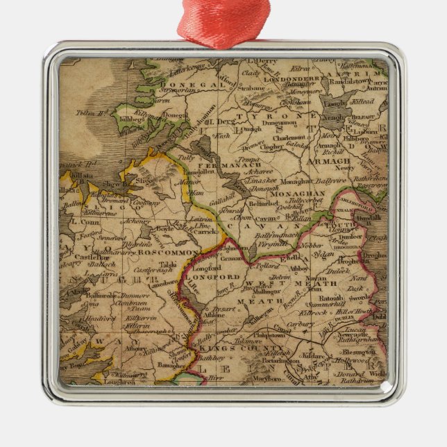 Ornement En Métal L'Irlande 4 (Devant)