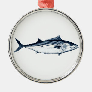 Ornement En Métal Logo de bonito Pacifique