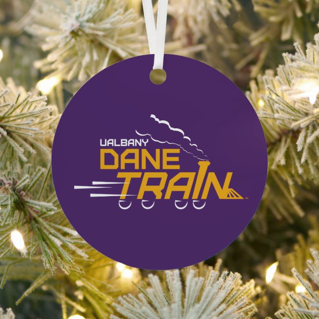 Ornement En Métal Logo du train UAlbany Dane (Insitu)