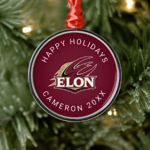 Ornement En Métal Logo Elon Phoenix