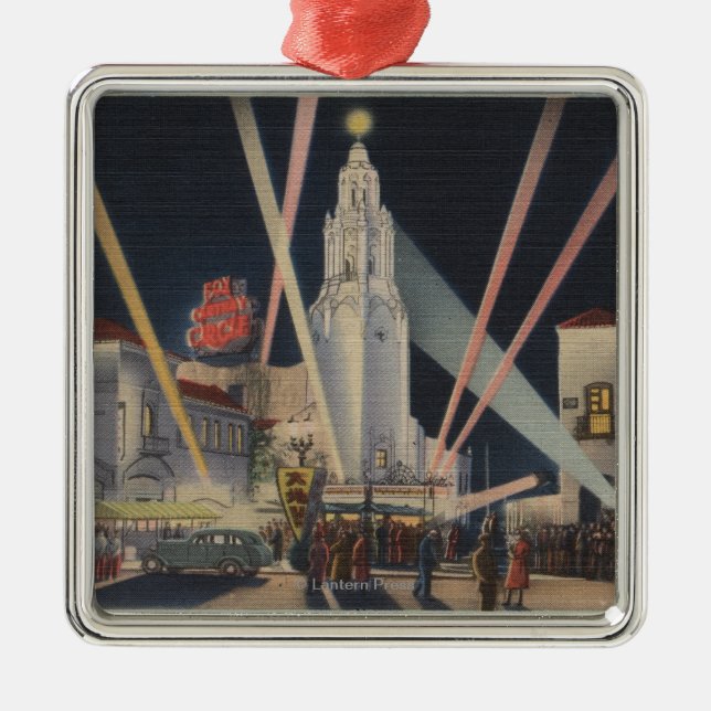 Ornement En Métal Los Angeles, CAPremier, théâtre de cercle de (Devant)