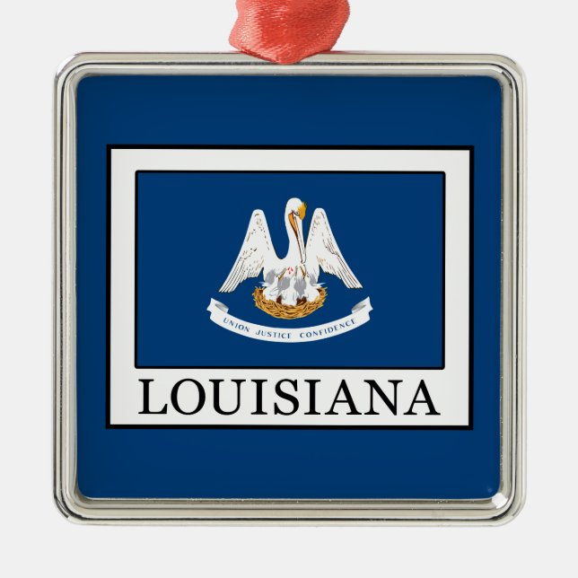 Ornement En Métal Louisiane (Devant)