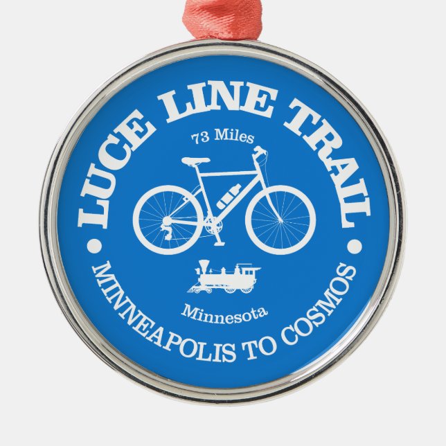 Ornement En Métal Luce Line Trail (cyclisme) (Devant)