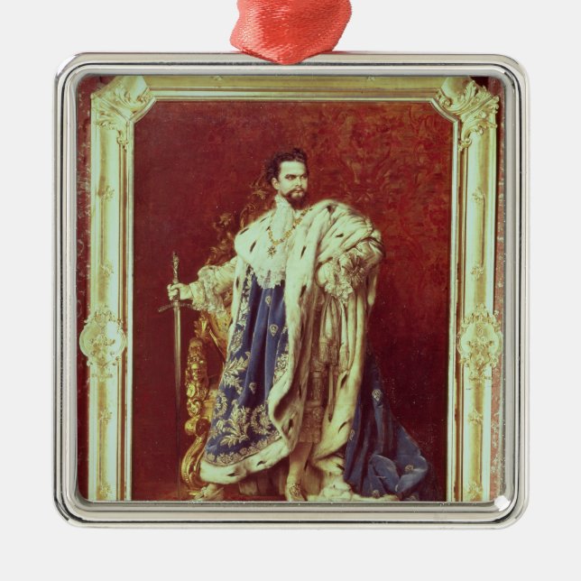 Ornement En Métal Ludwig II 1887 (Devant)