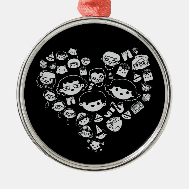 Ornement En Métal Luv 2 (Devant)