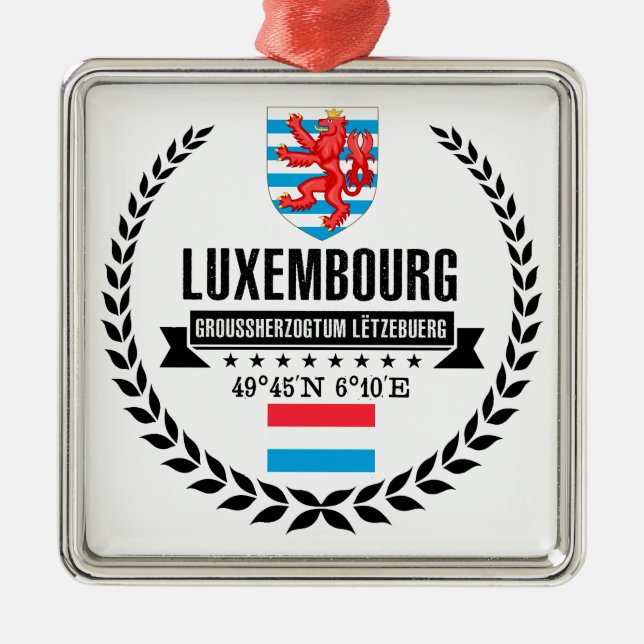 Ornement En Métal Luxembourg (Devant)