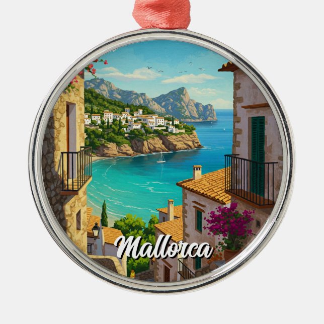 Ornement En Métal Mallorca Espagne Voyage (Devant)