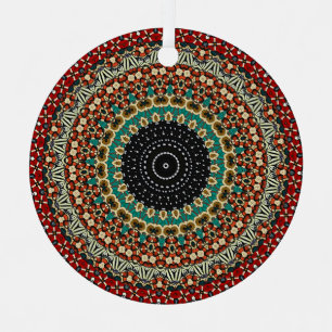 Ornement En Métal Mandala