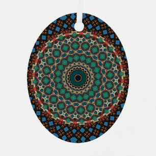 Ornement En Métal Mandala