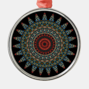 Ornement En Métal Mandala