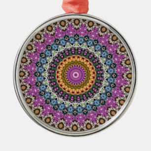 Ornement En Métal Mandala