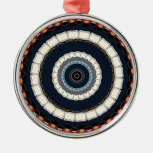 Ornement En Métal Mandala