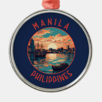 Manille Philippines Cercle en détresse rétrograde