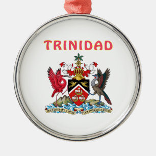 Ornement En Métal Manteau du Trinidad des bras