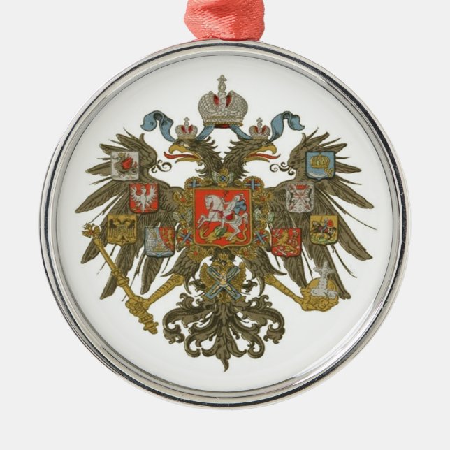 Ornement En Métal Manteau russe d'ornement de bras (Devant)