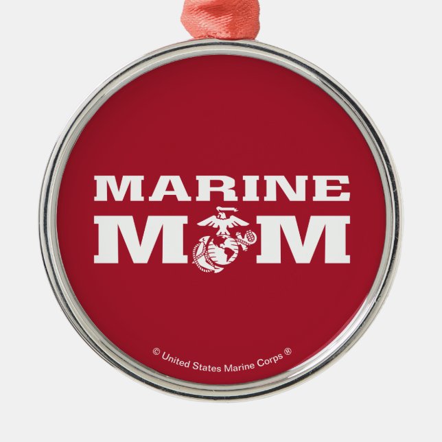 Ornement En Métal Marine Maman (Devant)