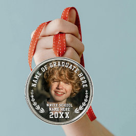 Ornement En Métal Médaille Gras Typo