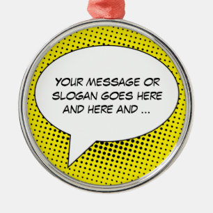 Ornement En Métal Messagerie : bullez votre Modèle de messages