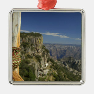 Ornement En Métal Mexique, Chihuahua, Copper Canyon. Vue depuis