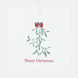 Ornement En Métal Mistletoe