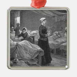Ornement En Métal Mlle Nightingale dans l'hôpital de caserne