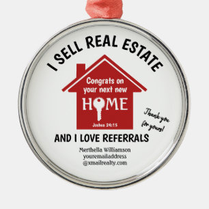 Ornement En Métal Moderne Realtor Je VENDS IMMOBILIER