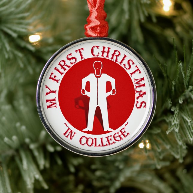 Ornement En Métal Mon Premier Noël À L'Université (Arbre)