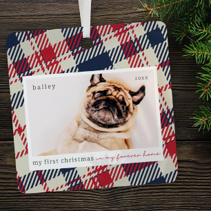 Ornement En Métal Mon premier Noël pour toujours Accueil Plaid Photo