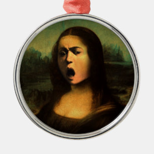 Ornement En Métal Mona Lisa du Caravaggio