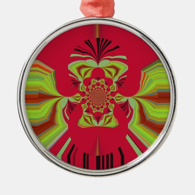 Ornement En Métal Motif de Red Hakuna Matata (Devant)