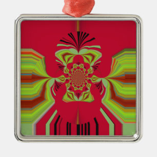 Ornement En Métal Motif de Red Hakuna Matata