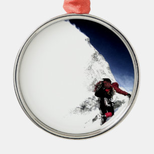 Ornement En Métal Mountain Climat Sports extrêmes