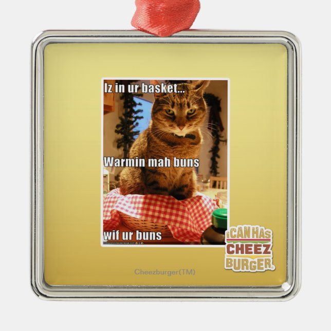 Ornement En Métal Mousse de mah chaud (Devant)