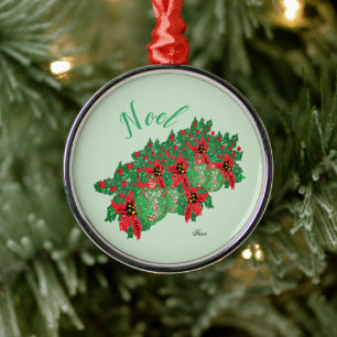 Ornement En Métal Mugs de Noël : Sentiment de Noël