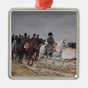 Ornement En Métal Napoléon sur la campagne en 1814, 1864