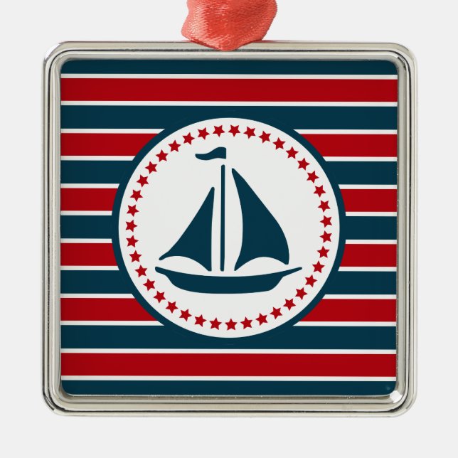Ornement En Métal Nautical design (Devant)