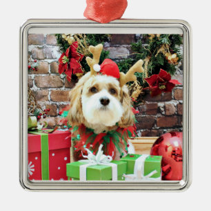 Ornement En Métal Noël - Cavachon - maximum