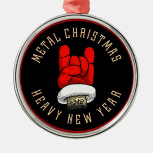 Ornement En Métal Noël en métal lourd