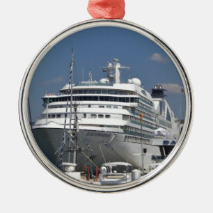 Ornement En Métal Odyssée de Seabourn de bateau de croisière
