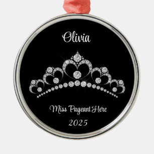 Ornement En Métal Ornament de la princesse tiara