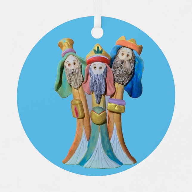Ornement En Métal Ornament Three Wise men (Recto)