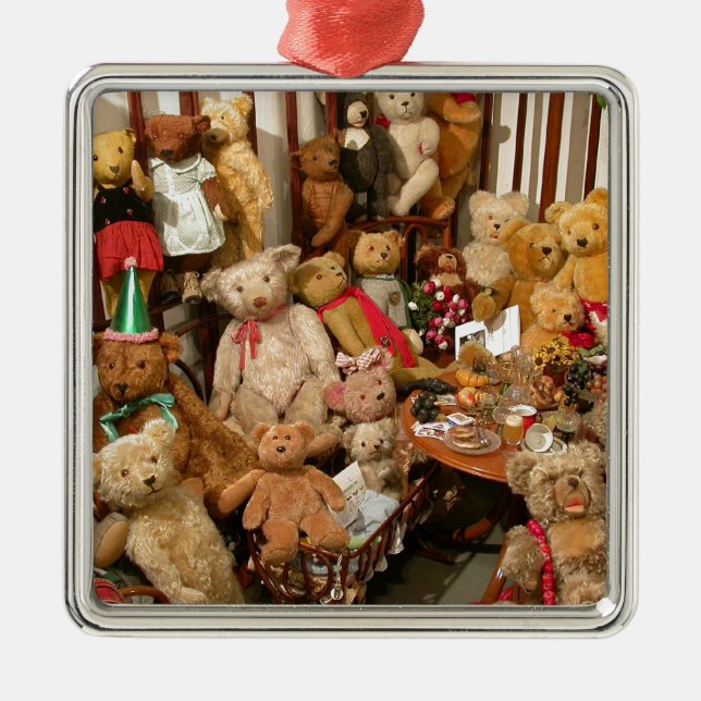 Ornement En Métal Paradis des collectionneurs nounours (Devant)