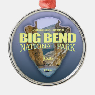Ornement En Métal Parc national Big Bend (Arrowhead)