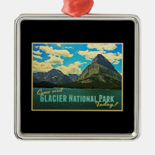 Ornement En Métal Parc national de glacier