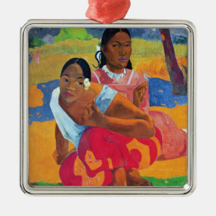 Ornement En Métal Paul Gauguin Nafea Faaipoipo (quand êtes vous