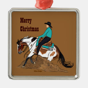 Ornement En Métal Peignez l'ornement de maîtrise de Noël de cheval