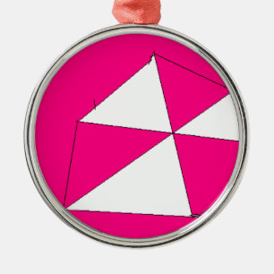 Ornement En Métal Peinture numérique rose blanc, Art pour enfants