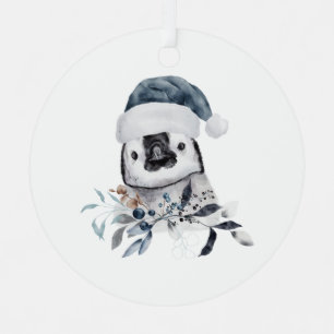 Ornement En Métal Penguin de Christmas