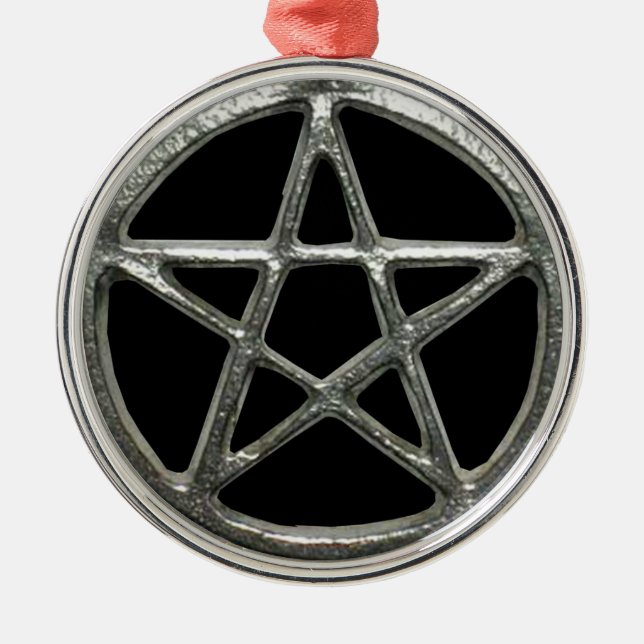 Ornement En Métal Pentacle Orament (Devant)